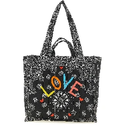 Black Cotton Tote Bag
