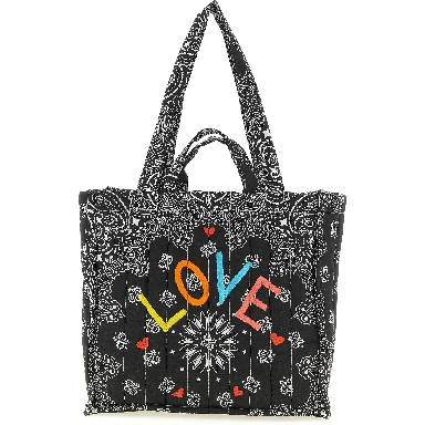 Black Cotton Tote Bag