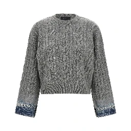 Gray Cotton Cardigan