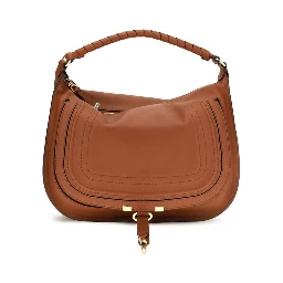 Brown Calf Leather Bos Taurus Shoulder Bag