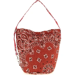 Multicolor Cotton Shoulder Bag