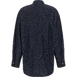 Blue Cotton Blouse