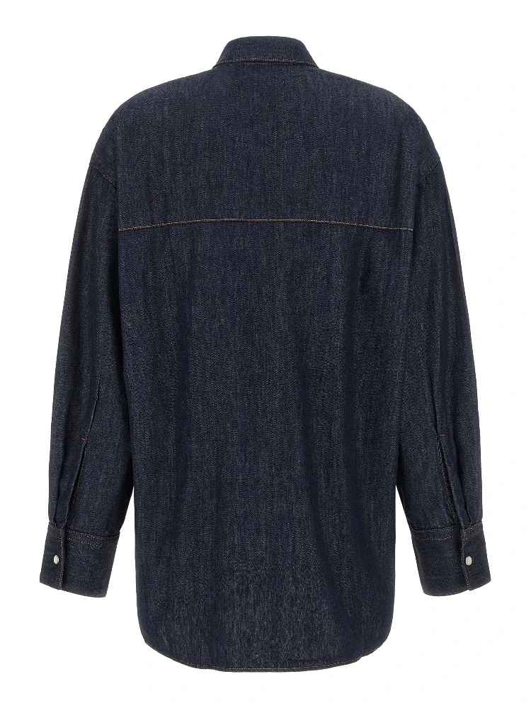 Blue Cotton Blouse alternative