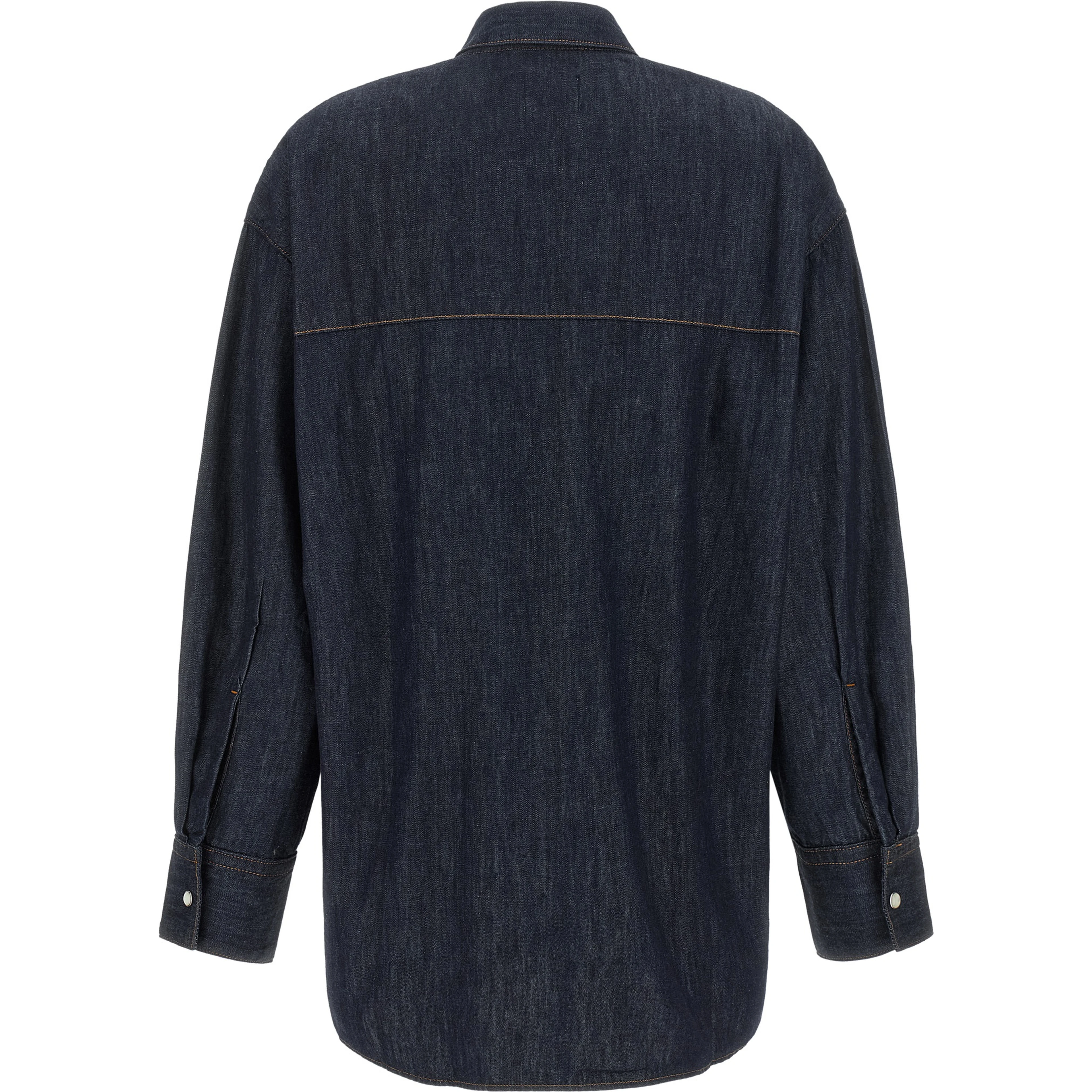 Blue Cotton Blouse