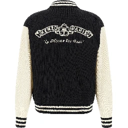 Bicolor Cotton Cardigan