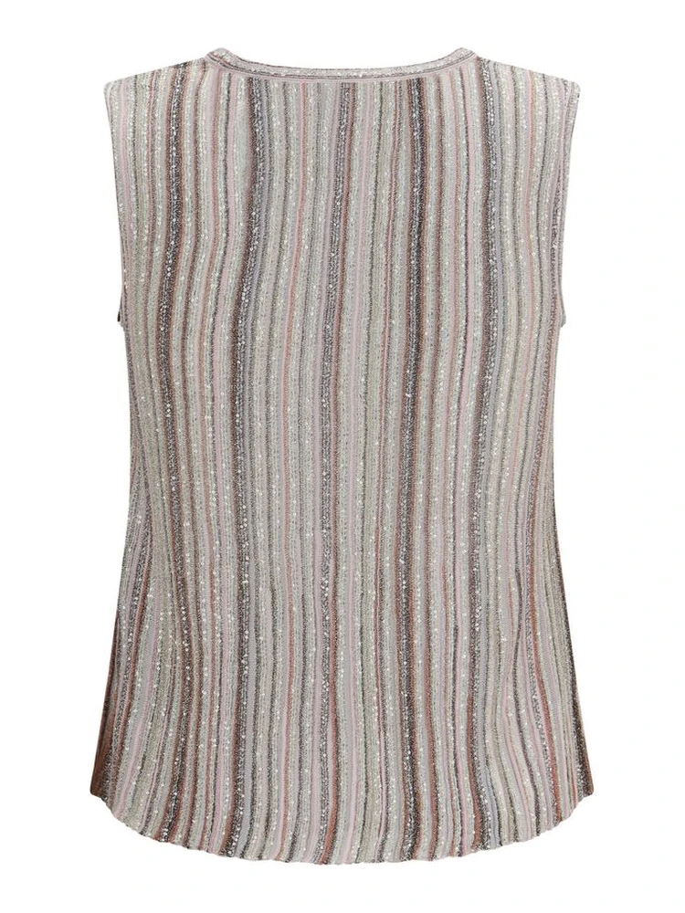 Multicolor Rayon Sleeveles T-Shirt alternative