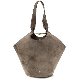 Beige Calf Leather Bos Taurus Shoulder Bag