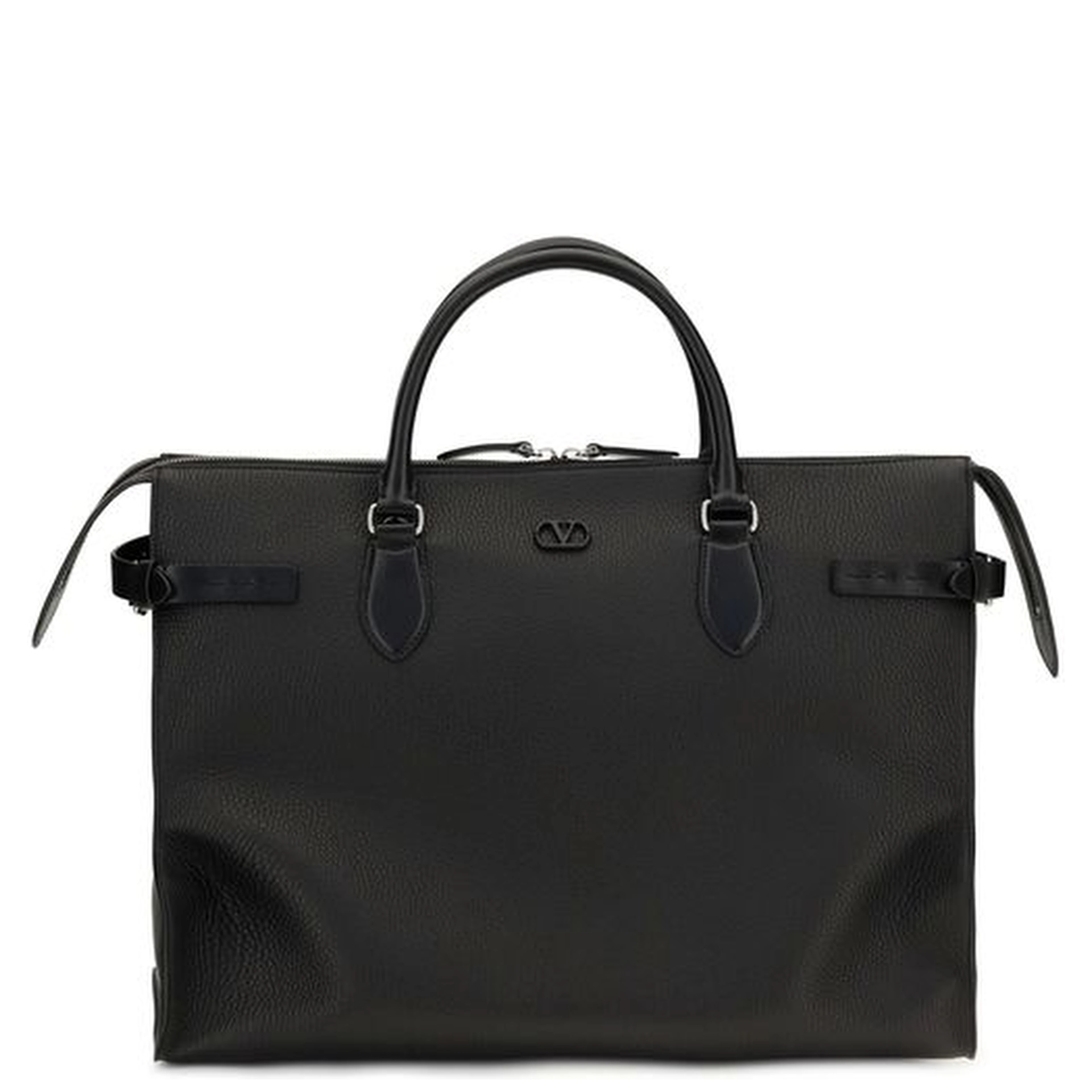 Black Calf Leather Bos Taurus Shoulder Bag