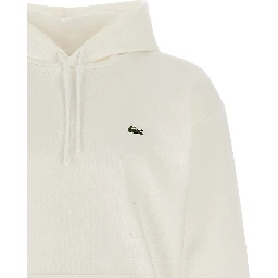 White Cotton Sweatshirt