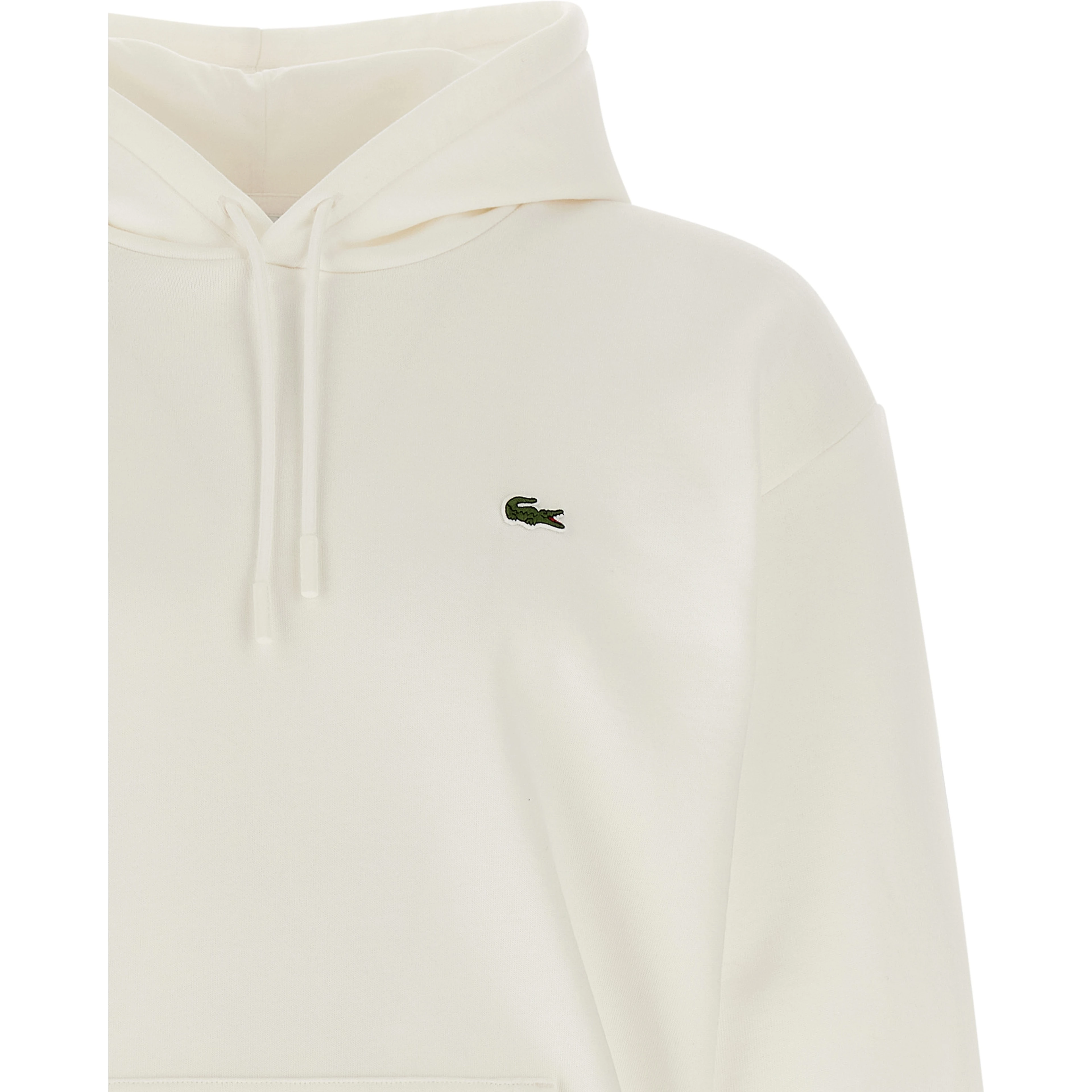 White Cotton Sweatshirt