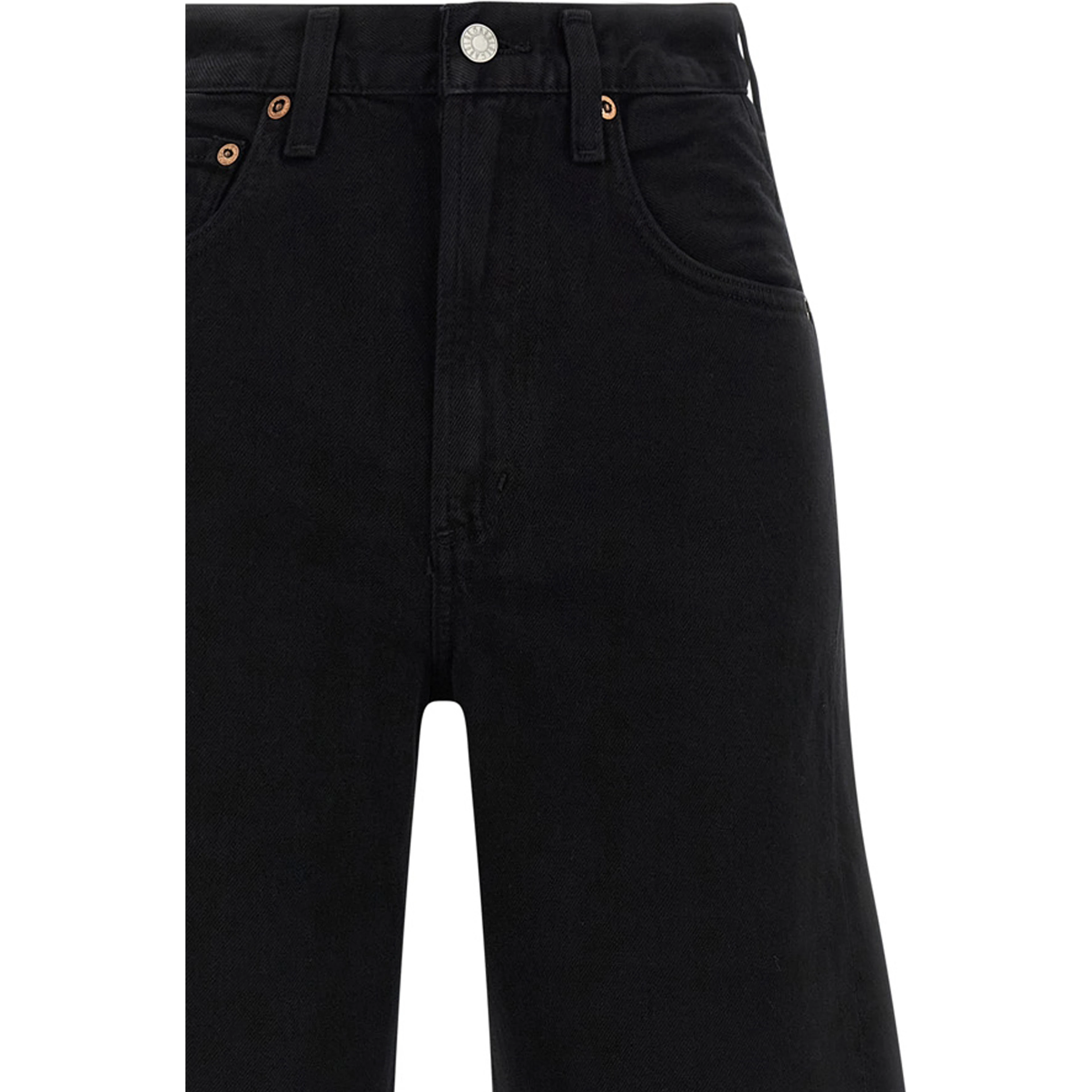 Black Cotton Jeans Denim
