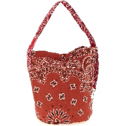 Multicolor Cotton Shoulder Bag