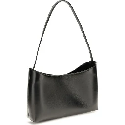 Black Calf Leather Bos Taurus Shoulder Bag