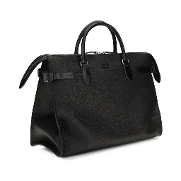 Black Calf Leather Bos Taurus Shoulder Bag
