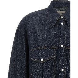 Blue Cotton Blouse