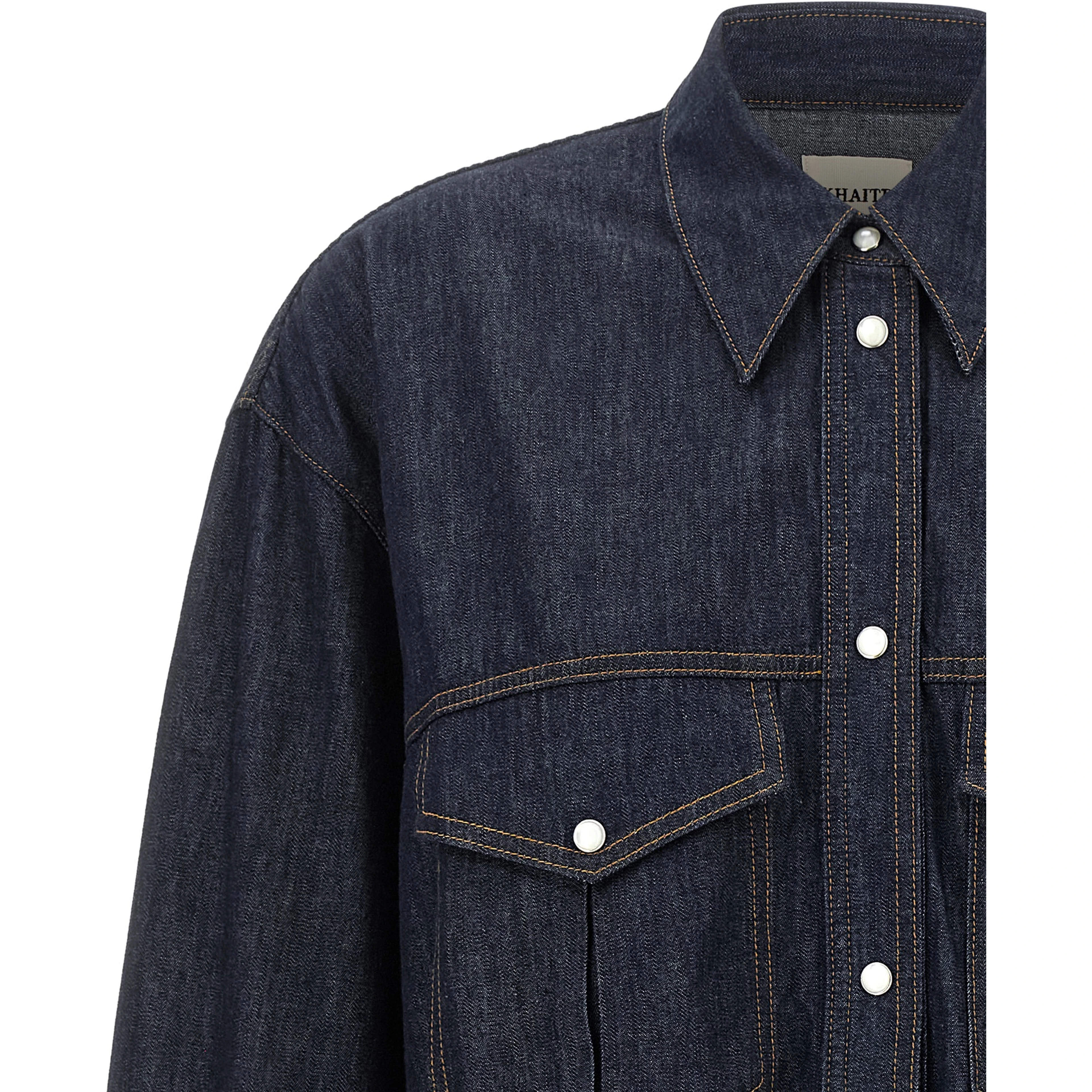 Blue Cotton Blouse