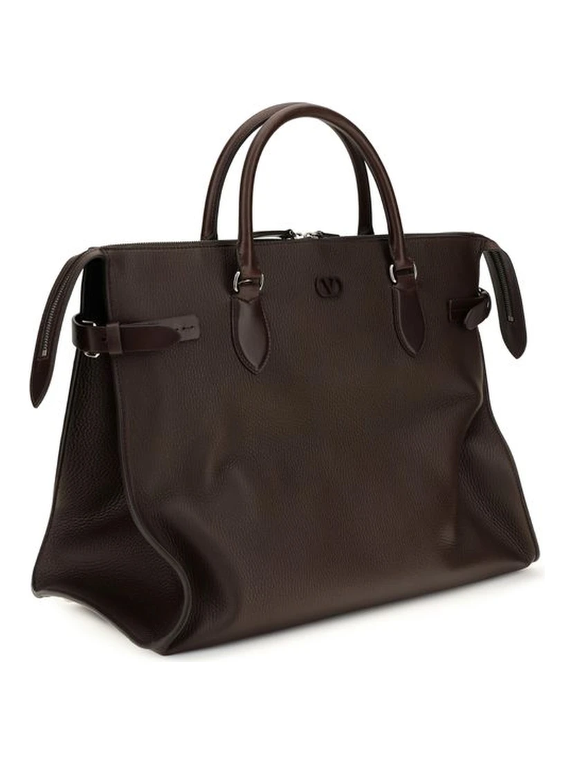 Brown Calf Leather Bos Taurus Shoulder Bag