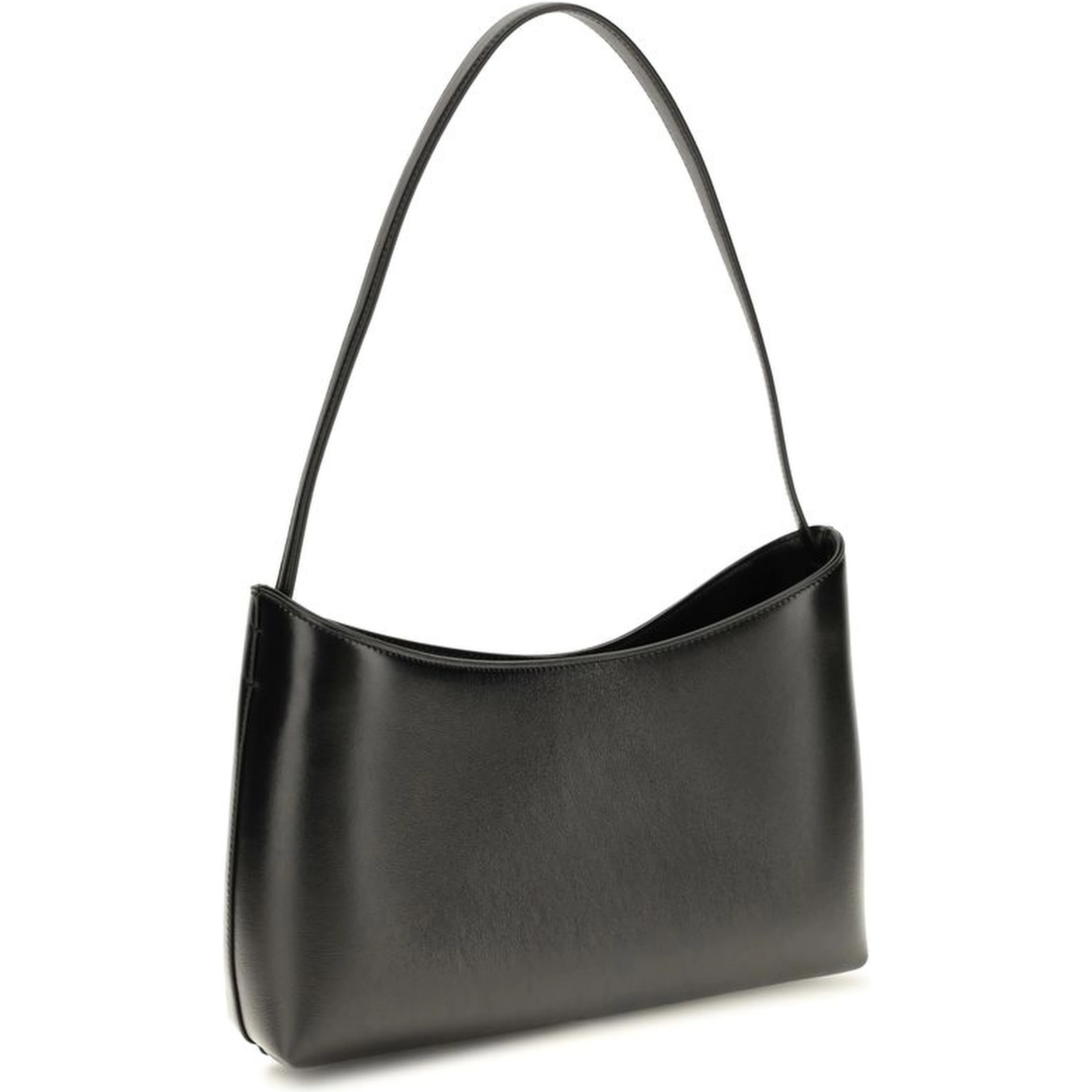 Black Calf Leather Bos Taurus Shoulder Bag