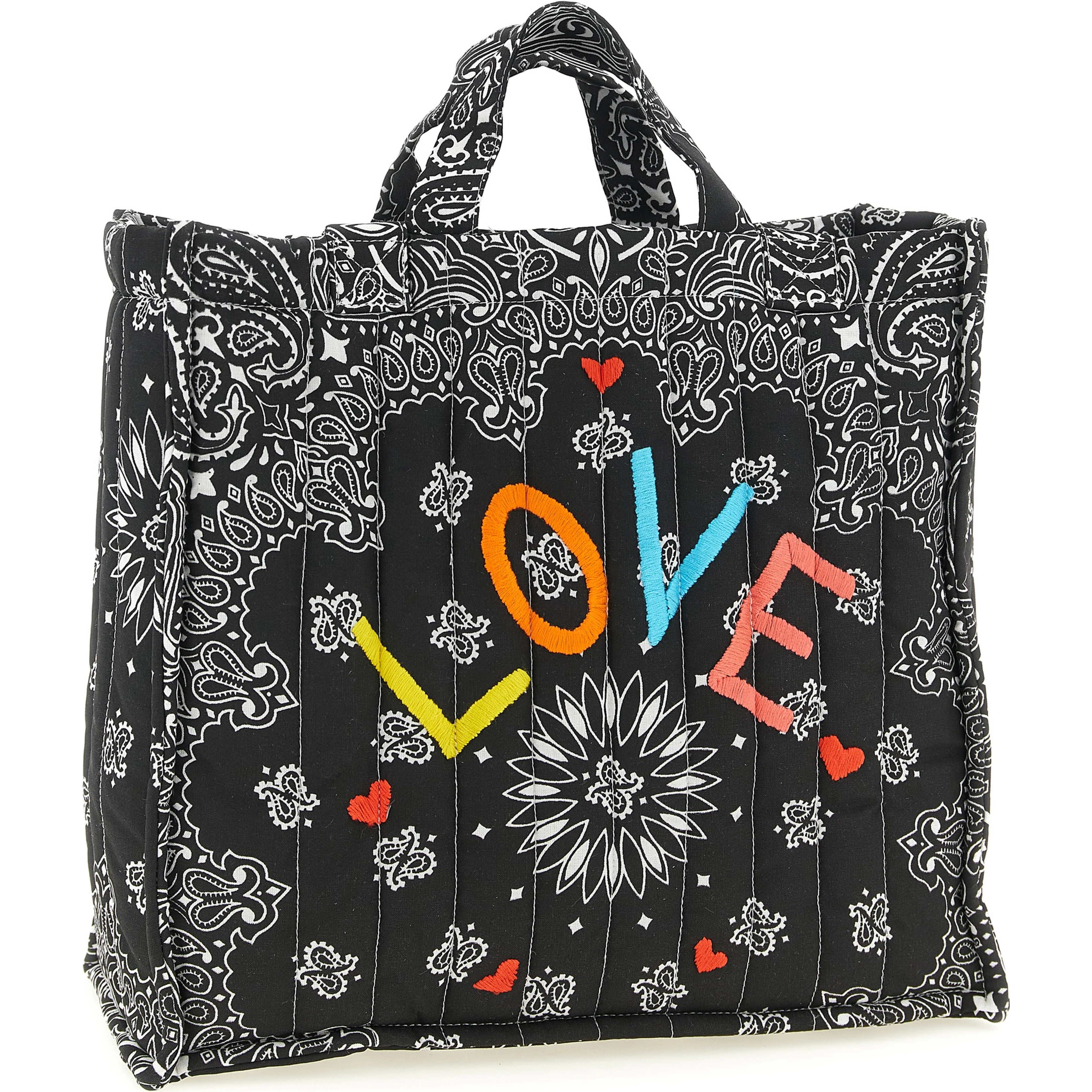 Black Cotton Tote Bag