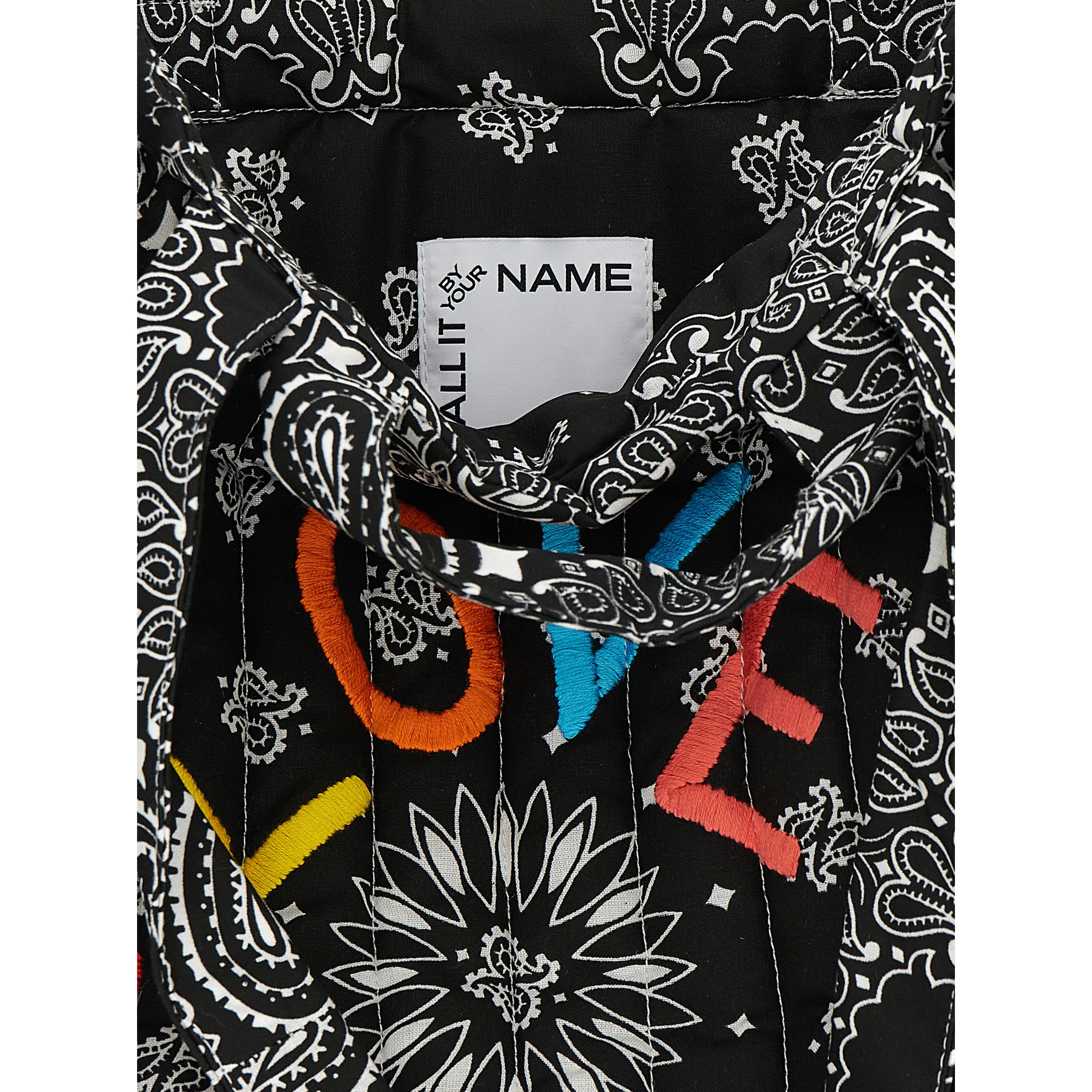 Black Cotton Tote Bag