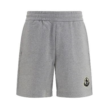 Gray Cotton Bermuda Shorts
