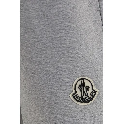 Gray Cotton Bermuda Shorts