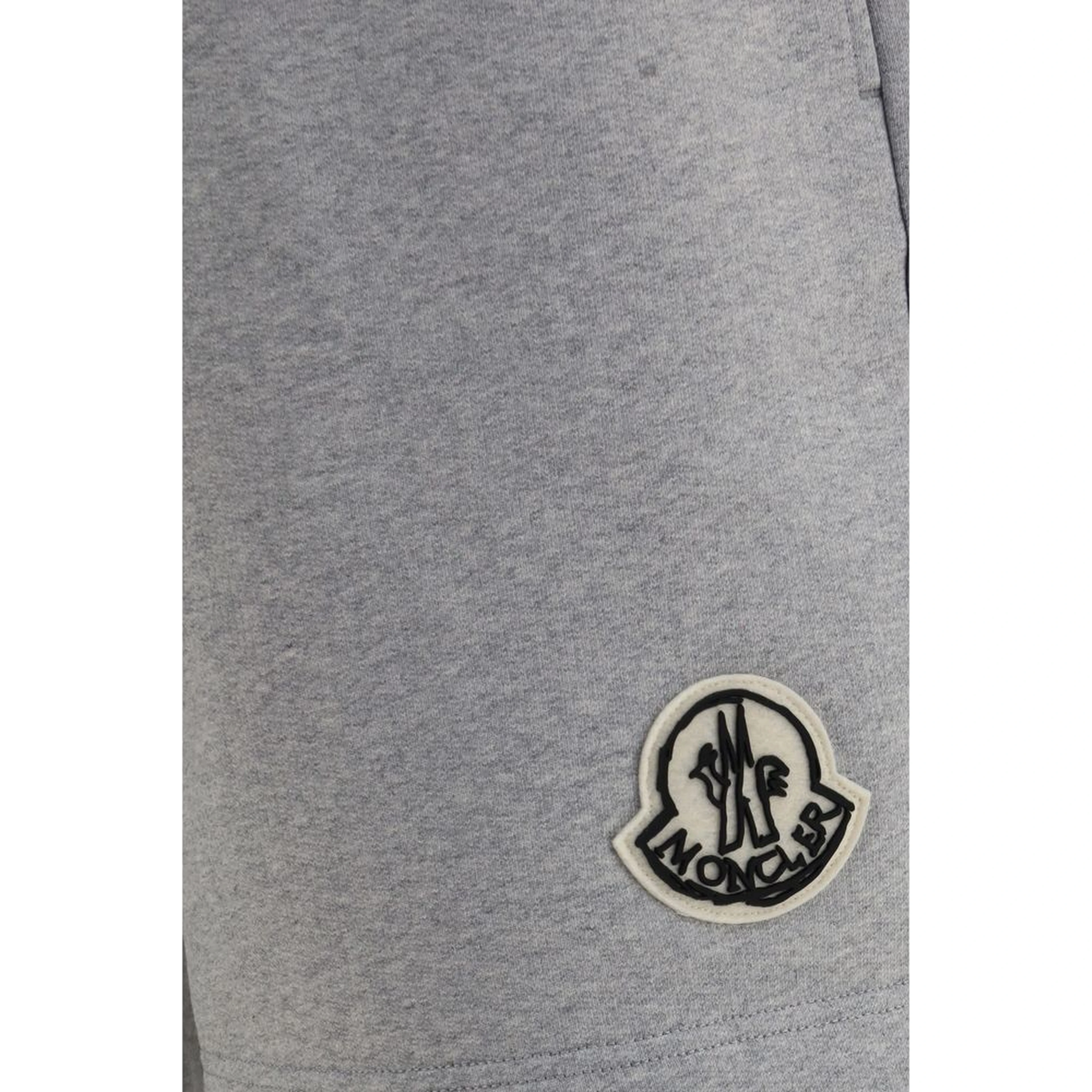 Gray Cotton Bermuda Shorts