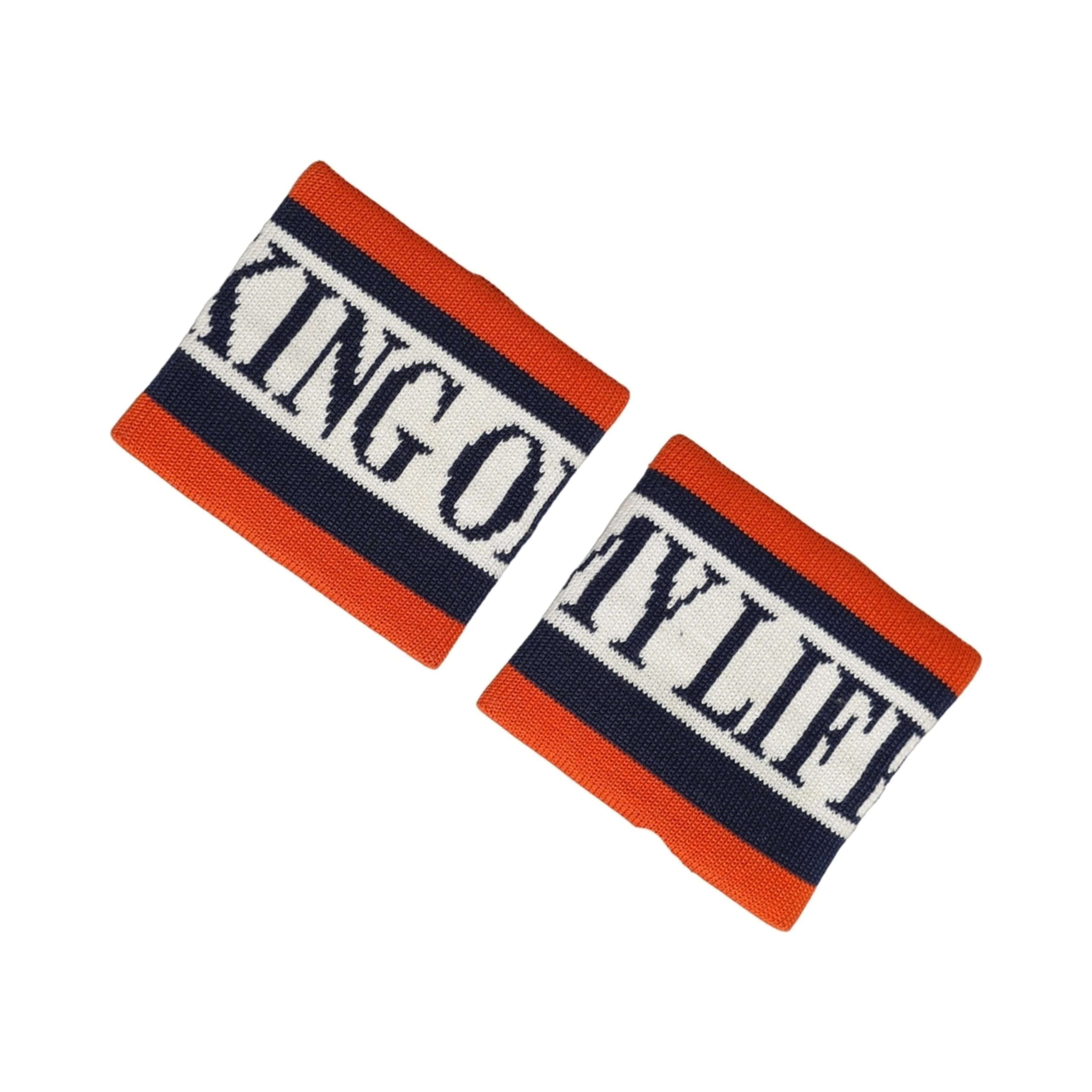 Set Multicolor Striped Cotton "King Of My Life" Wristband