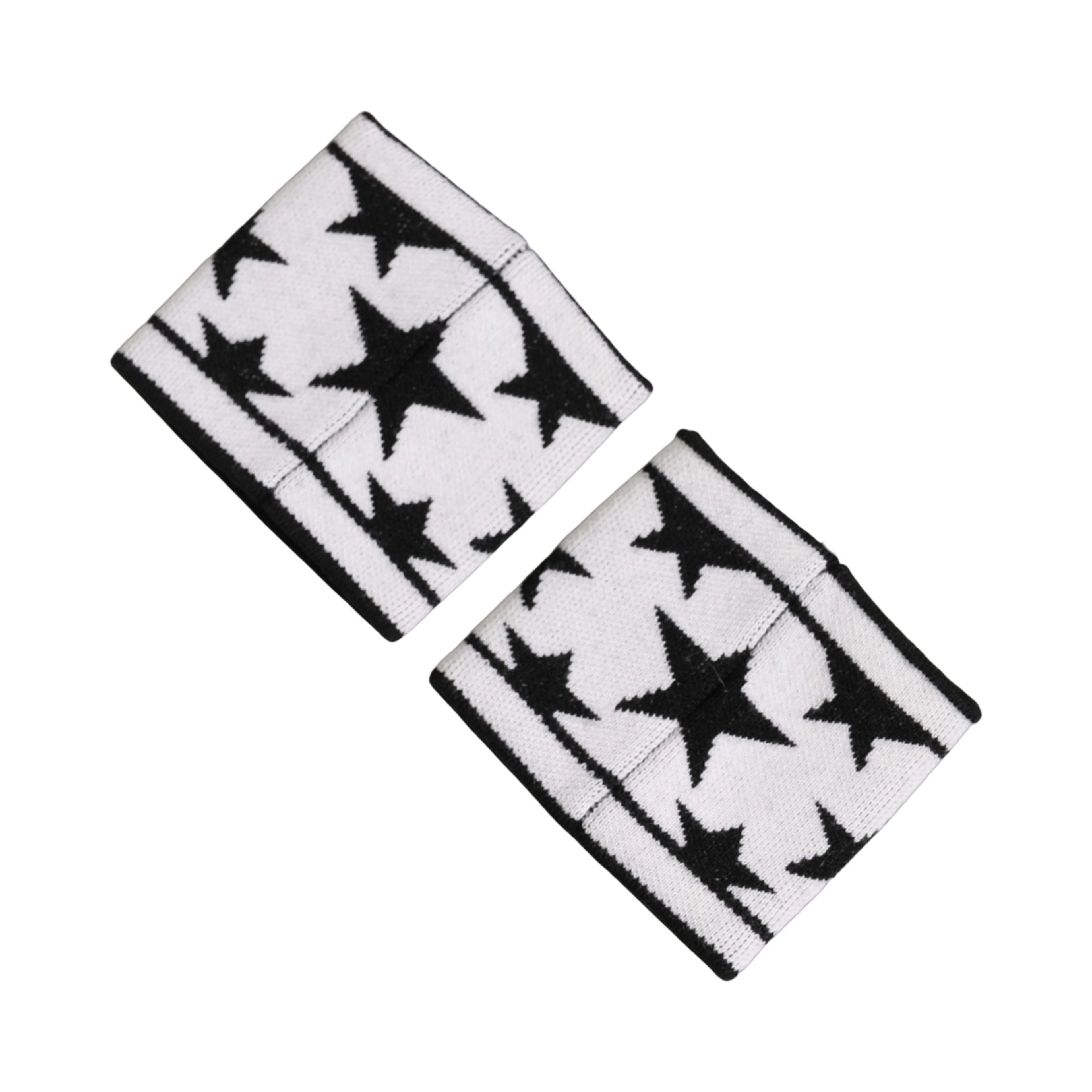 Men Set White Black Wool Logo #DGMILLENNIALS Wristband