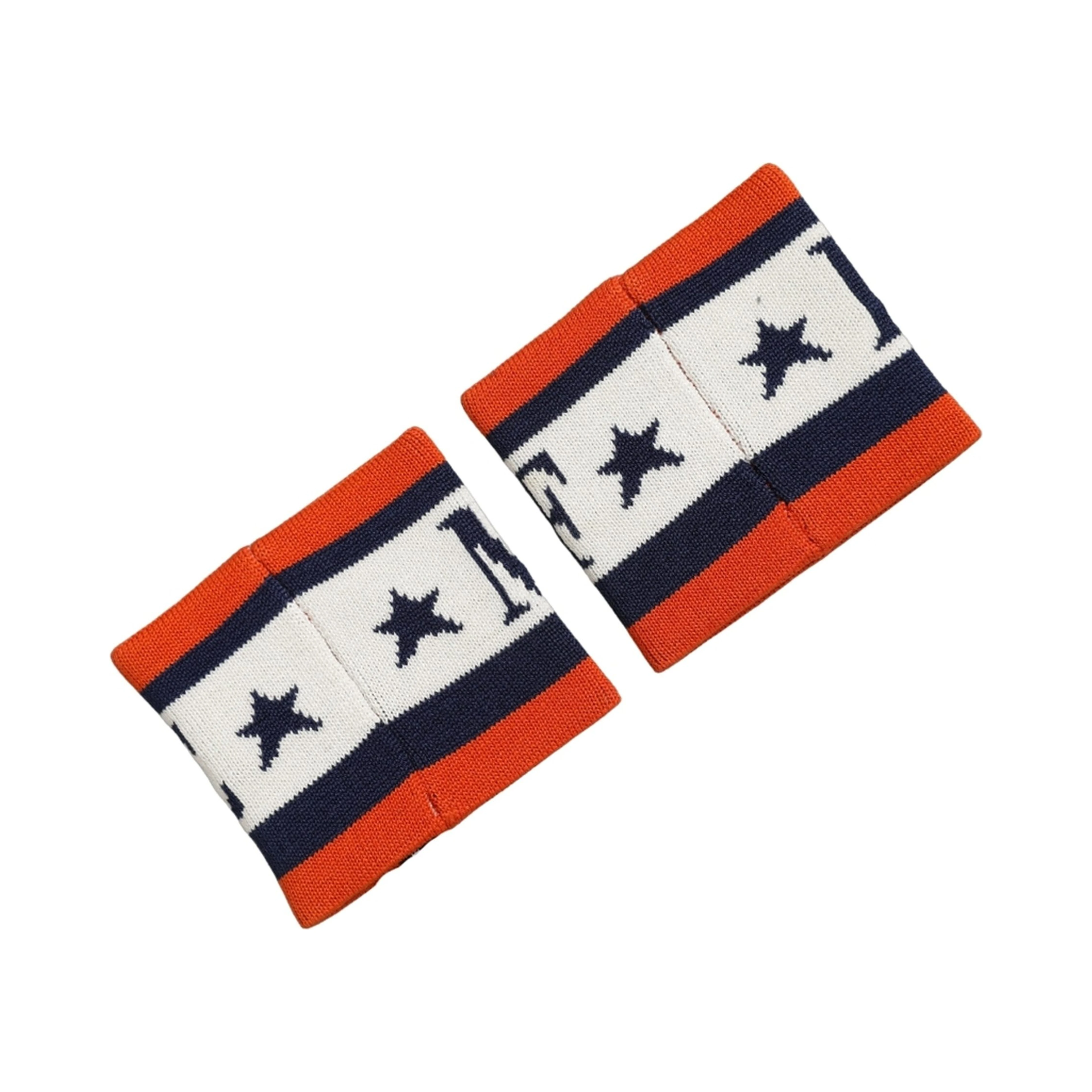 Set Multicolor Striped Cotton "King Of My Life" Wristband