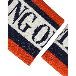 Set Multicolor Striped Cotton "King Of My Life" Wristband