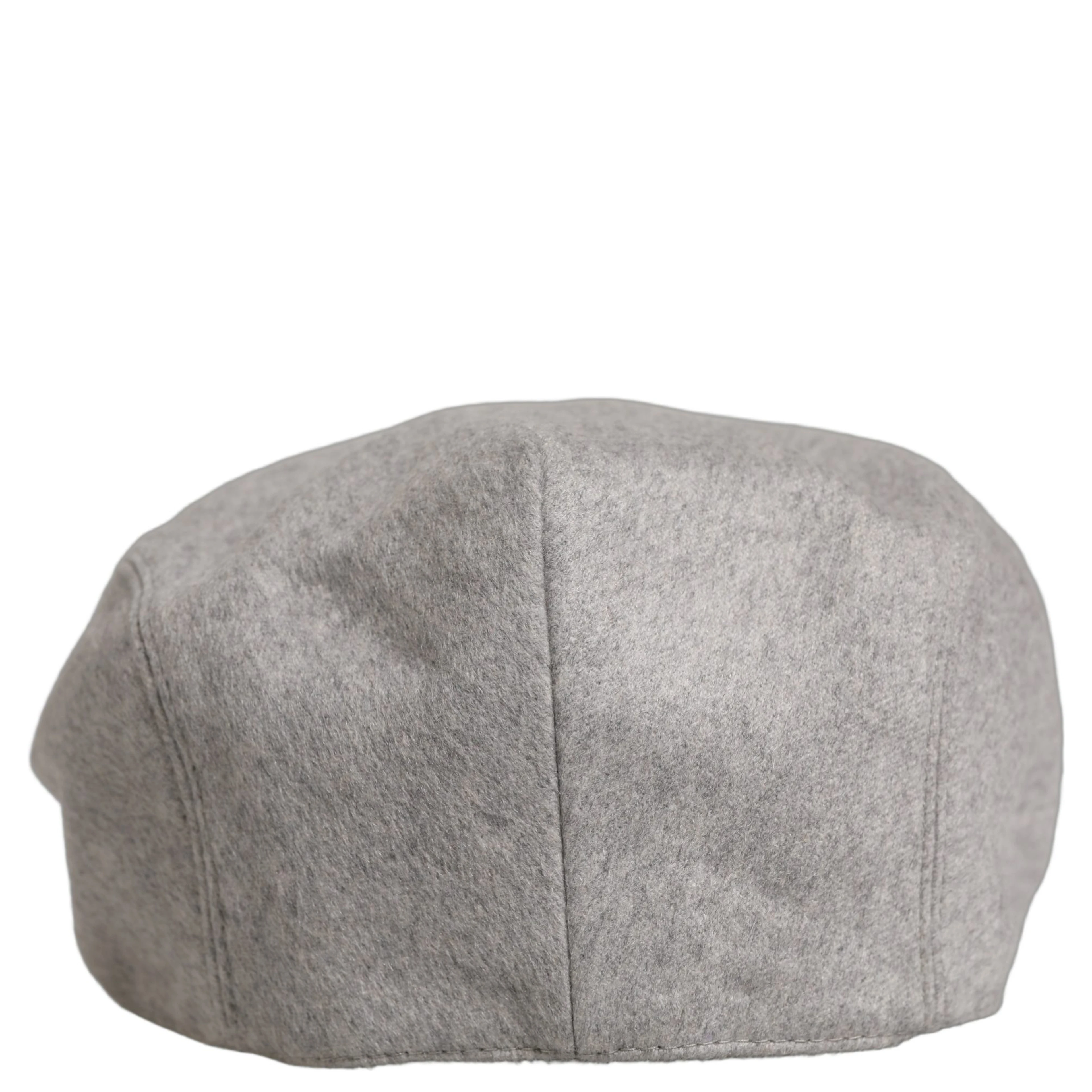 Men Light Grey Cashmere Newsboy Cabbie Cap Hat
