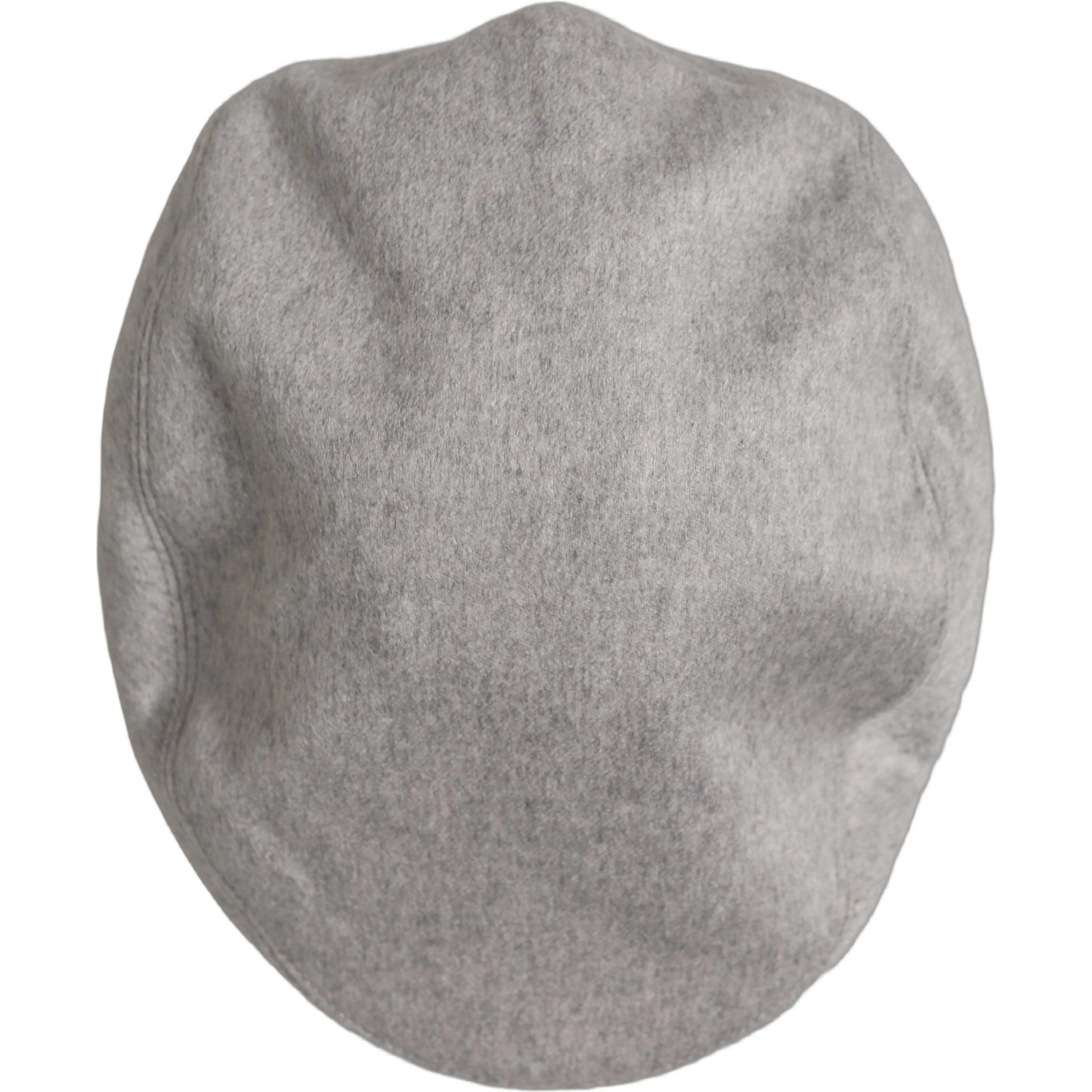 Men Light Grey Cashmere Newsboy Cabbie Cap Hat