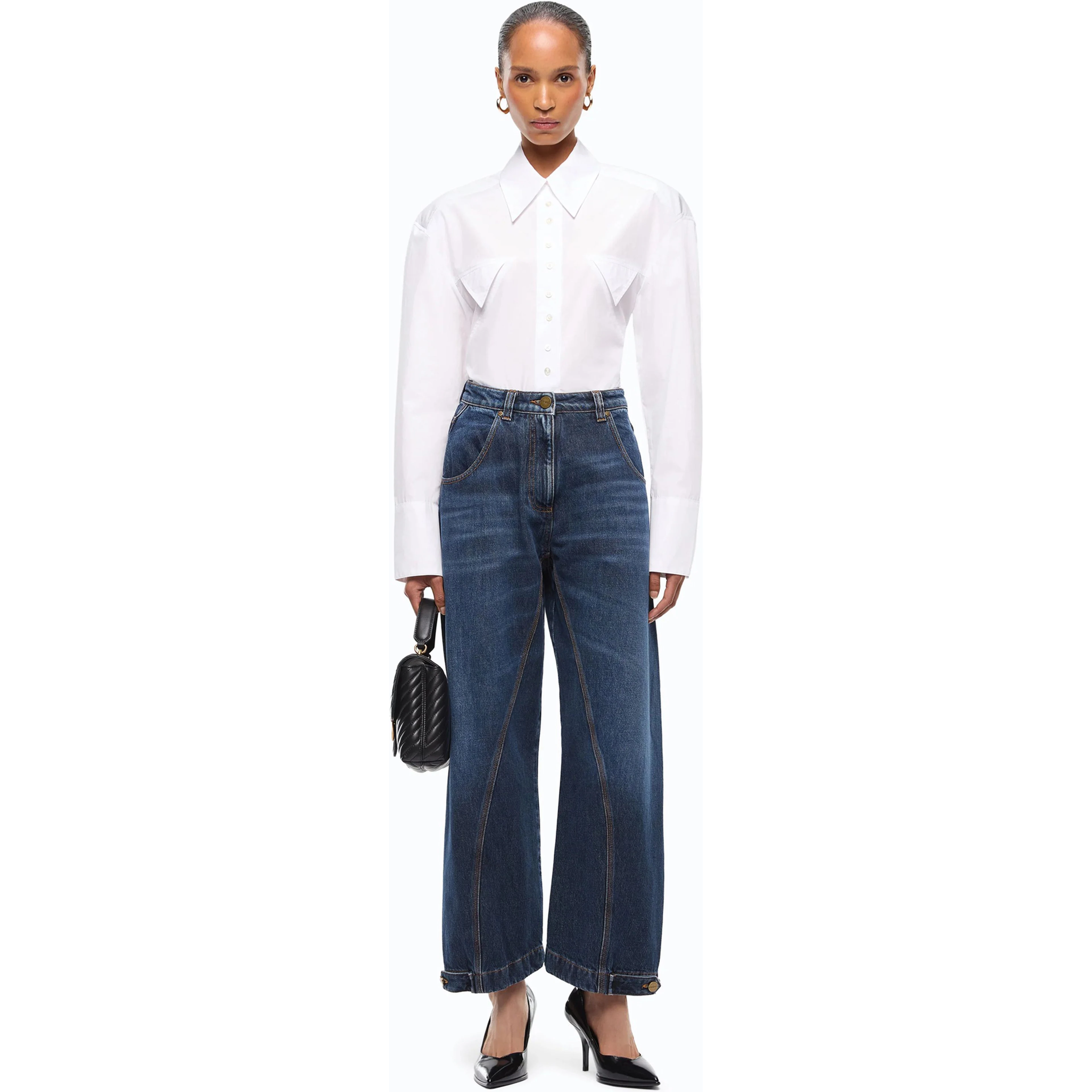 PINKO SICURO ZIP jeans