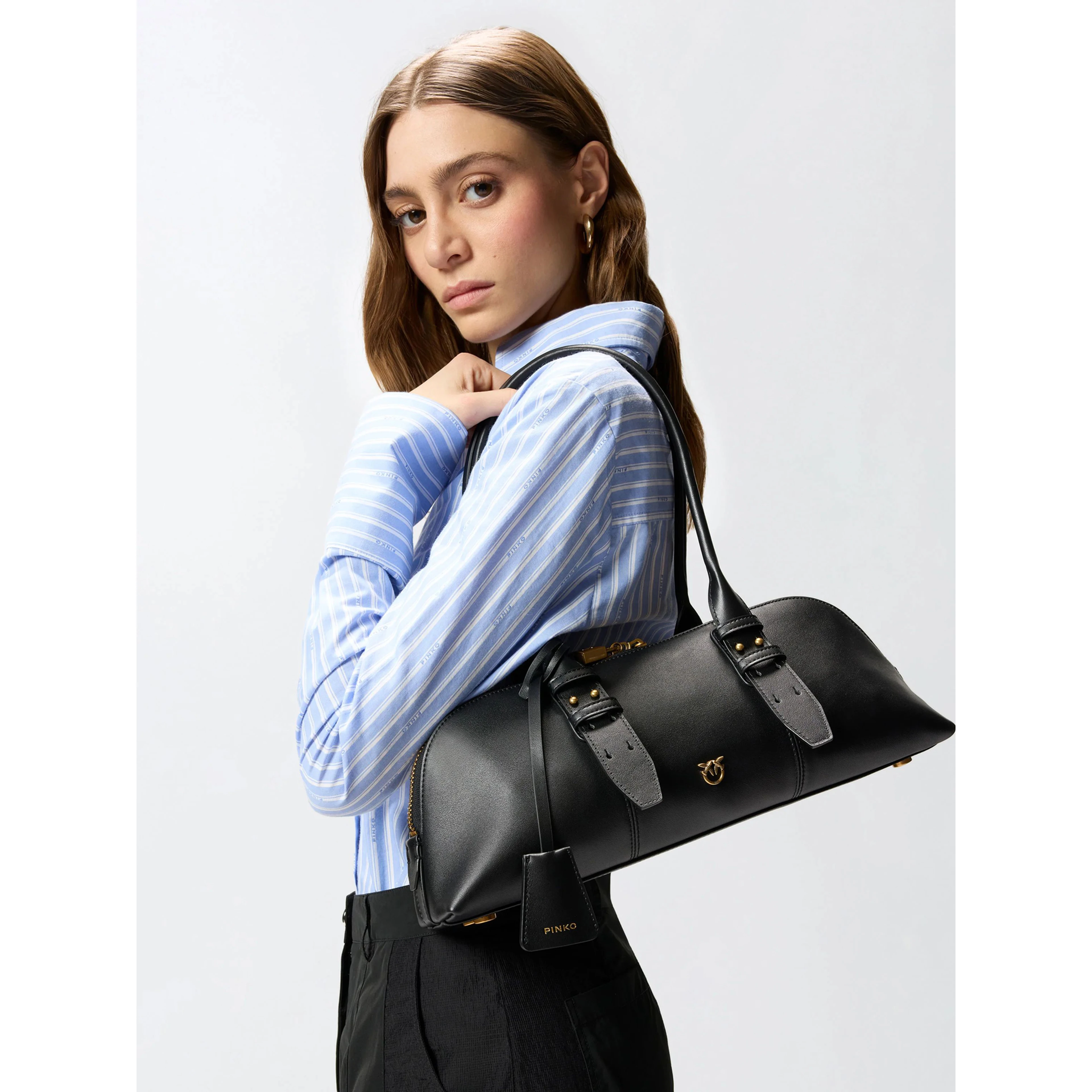 PINKO BOWLING HORIZON. BIG purse
