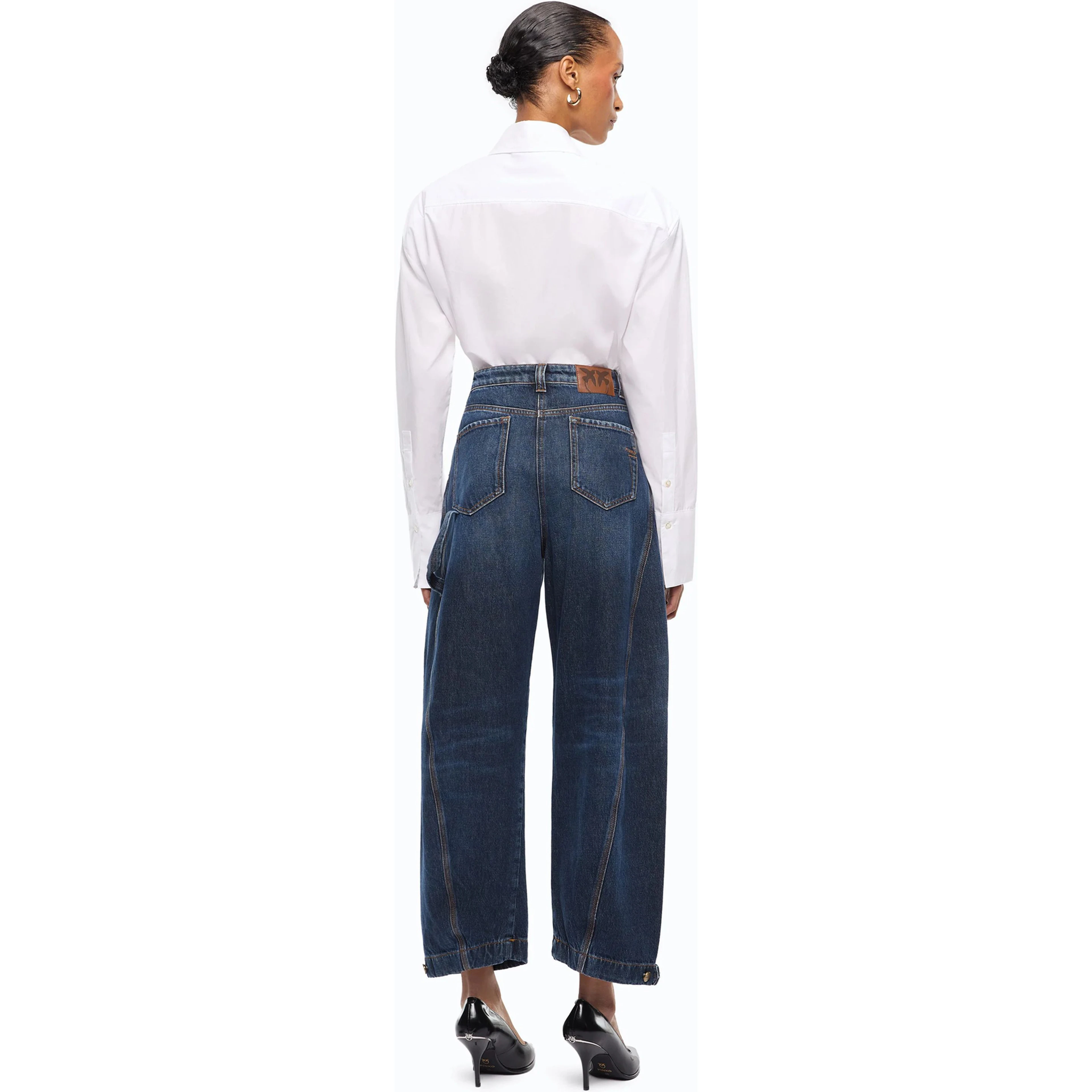 PINKO SICURO ZIP jeans