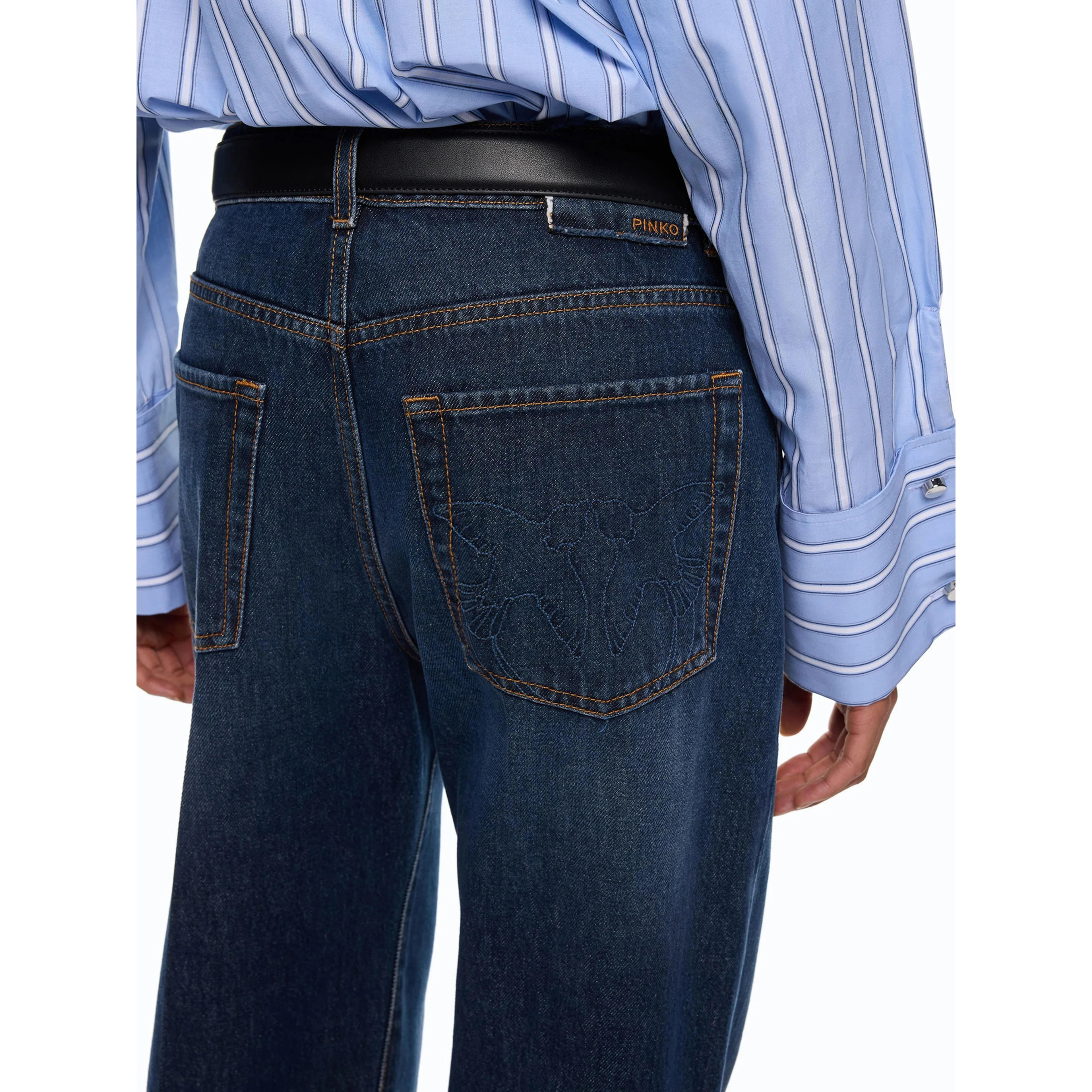 PINKO WANDA WIDE LEG jeans