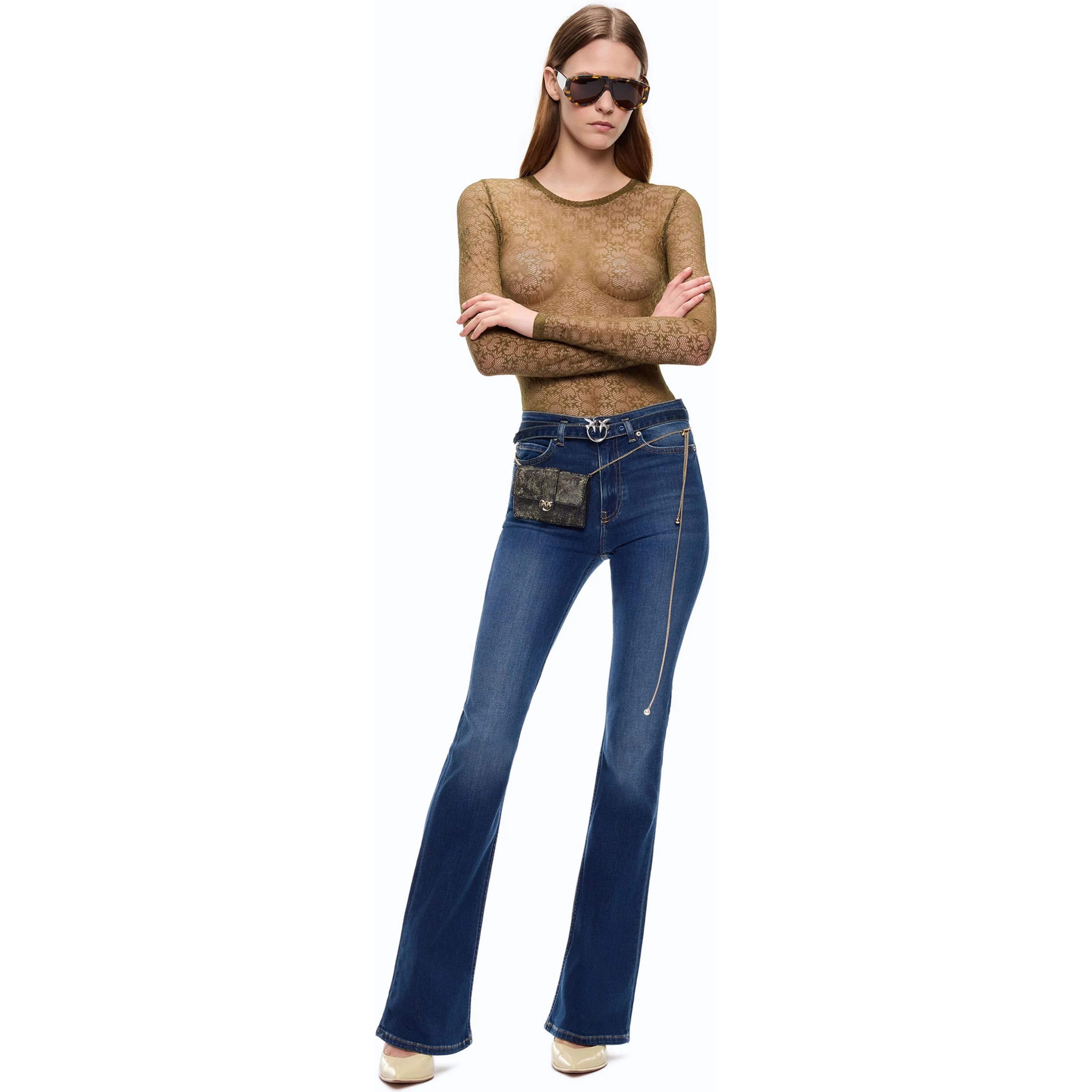 PINKO FLORA jeans