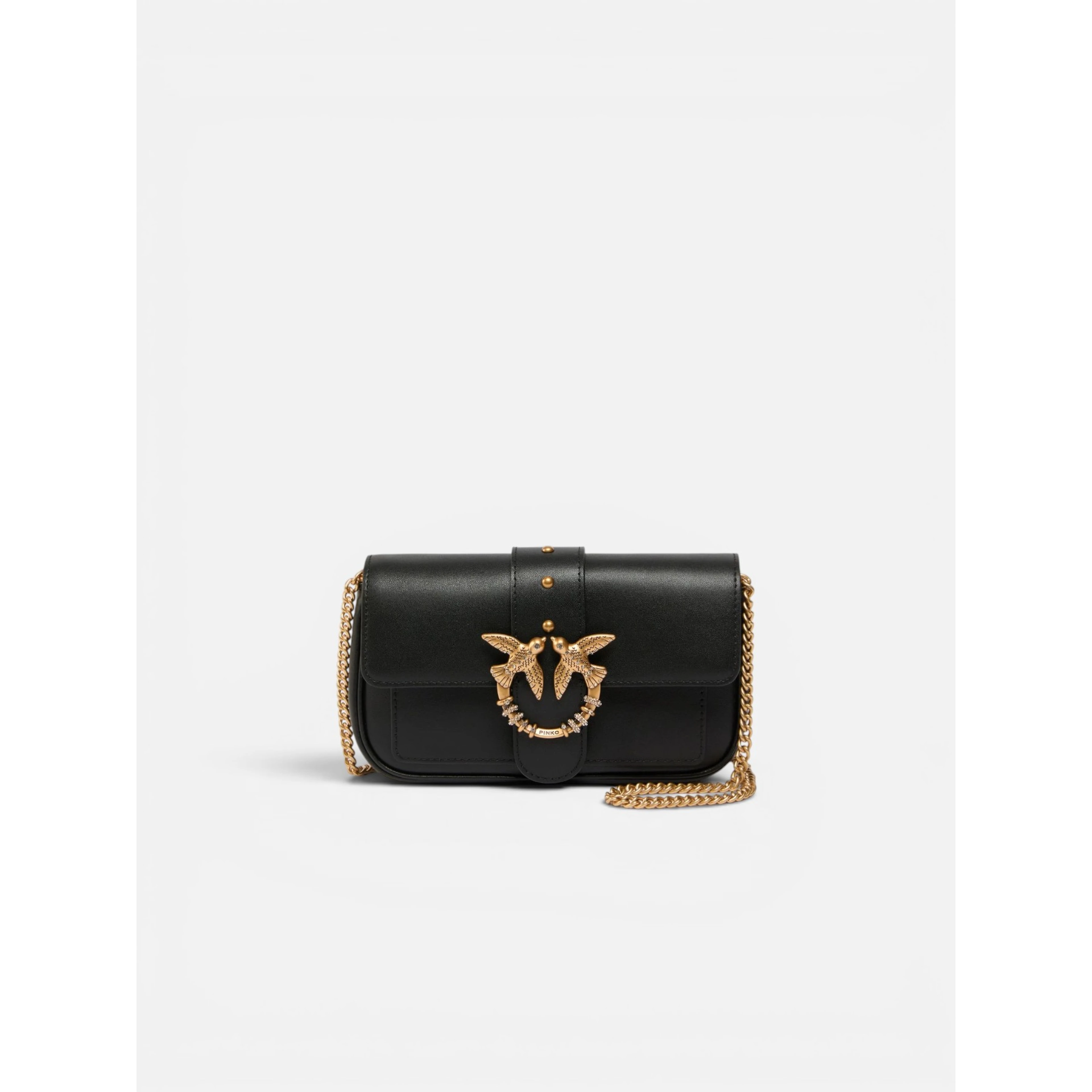 PINKO POCKET NEW BUCKLE purse