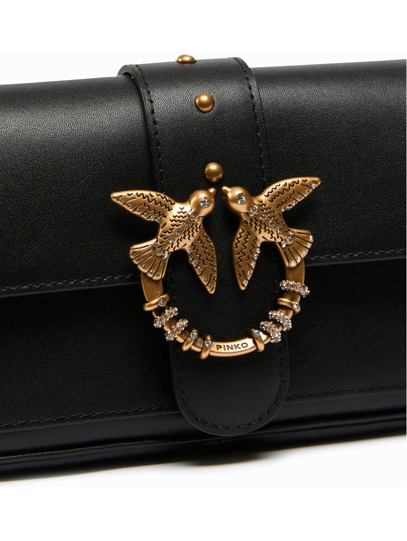 PINKO POCKET NEW BUCKLE purse