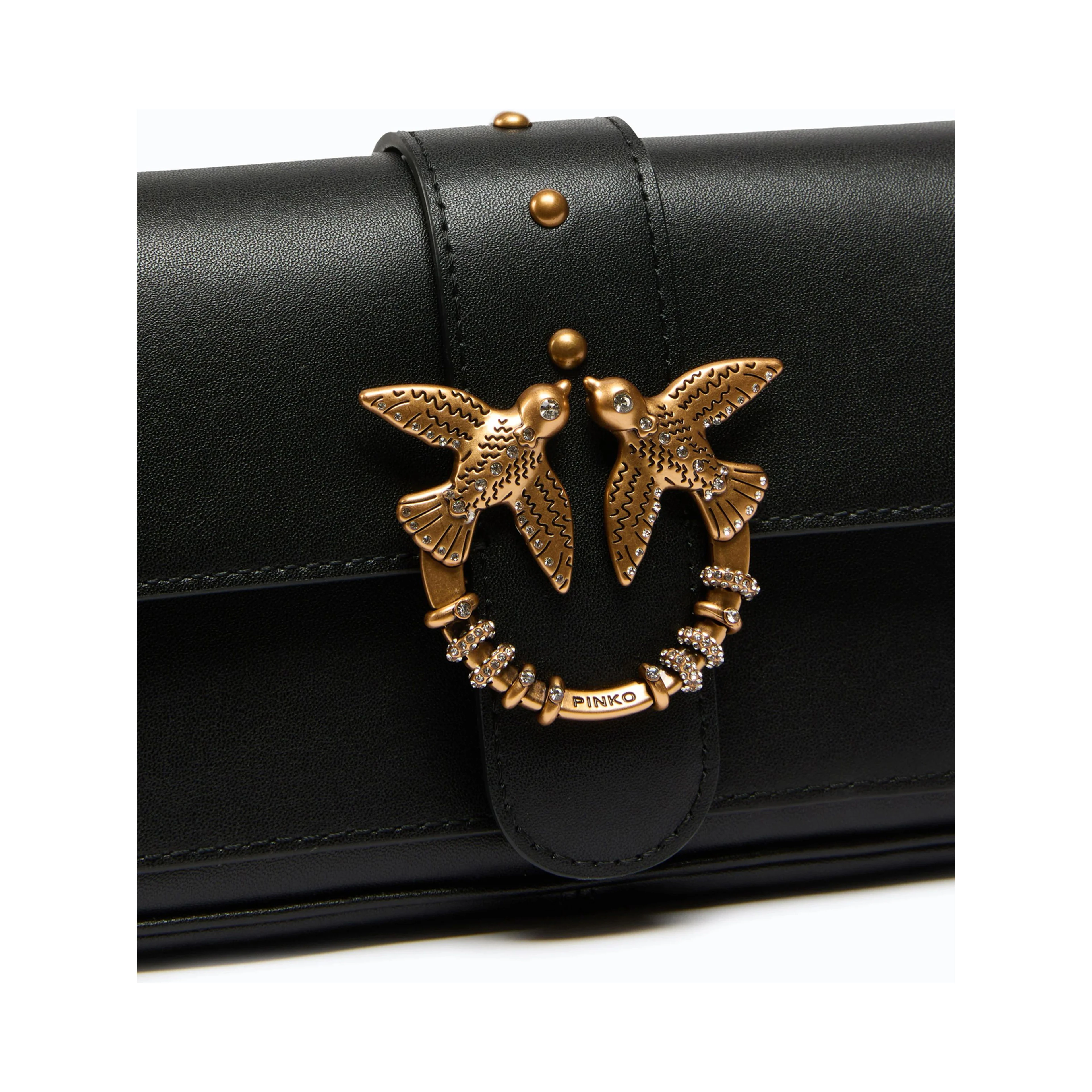 PINKO POCKET NEW BUCKLE purse