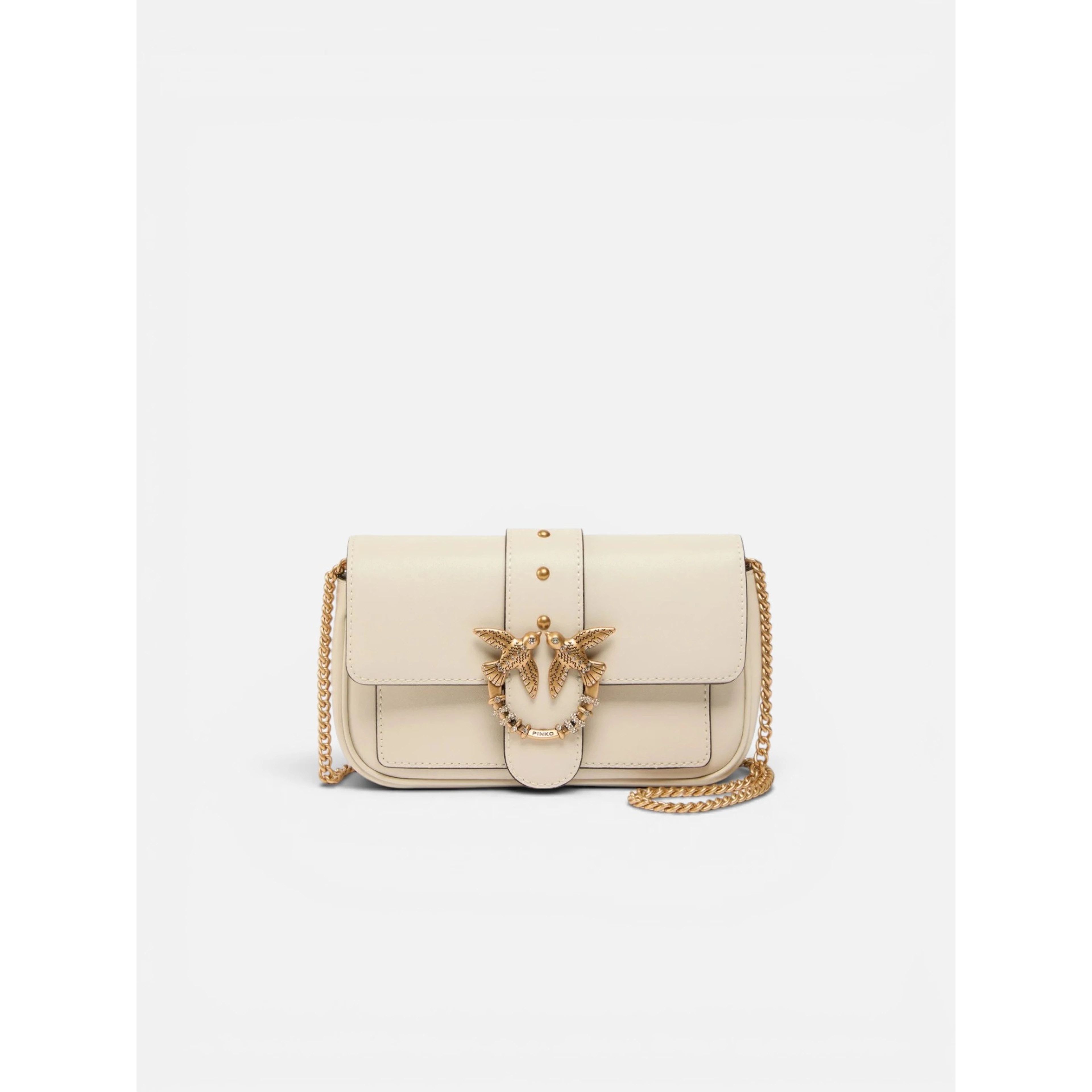 PINKO POCKET NEW BUCKLE purse