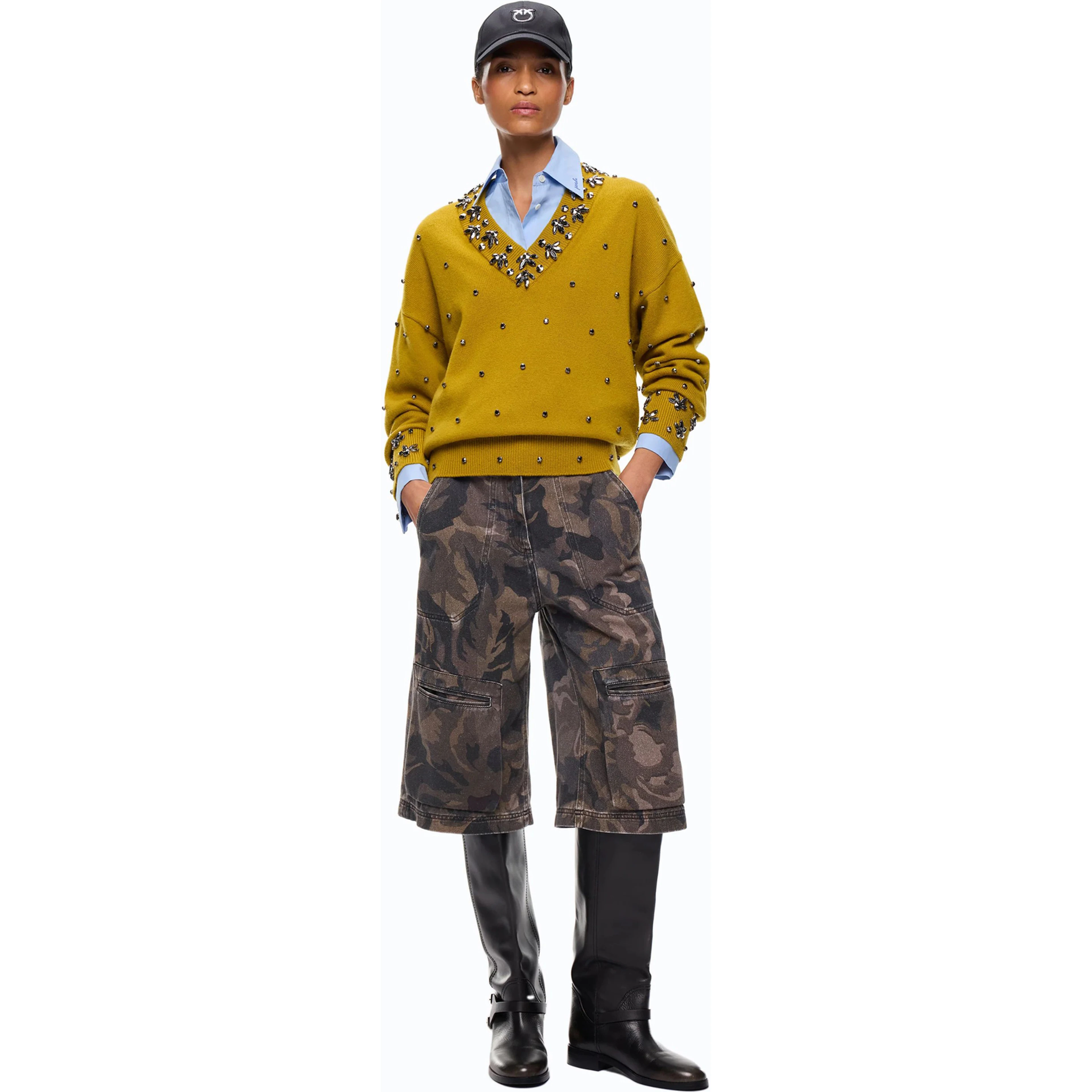 PINKO GHEMME bermuda shorts