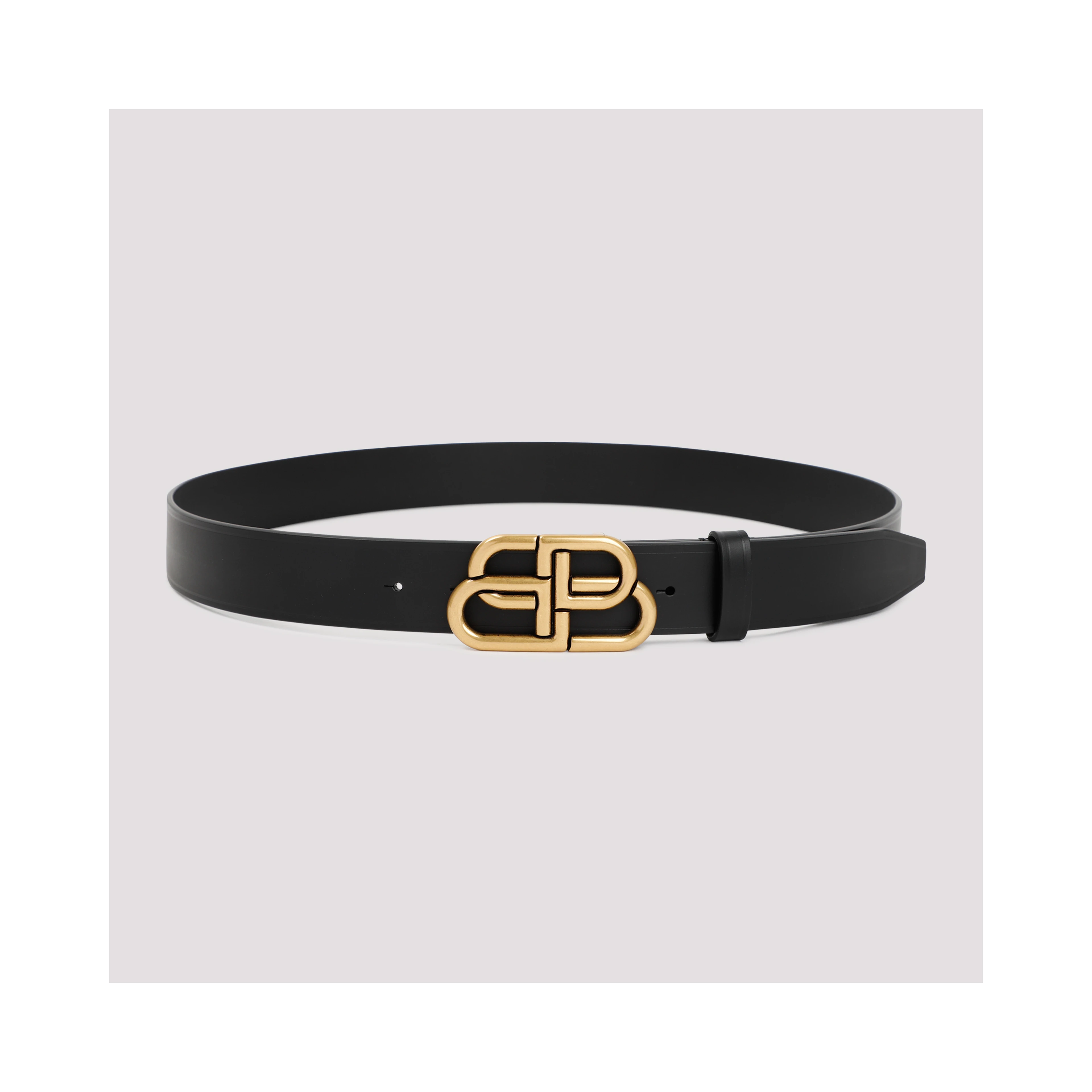 Balenciaga Leather BB Belt