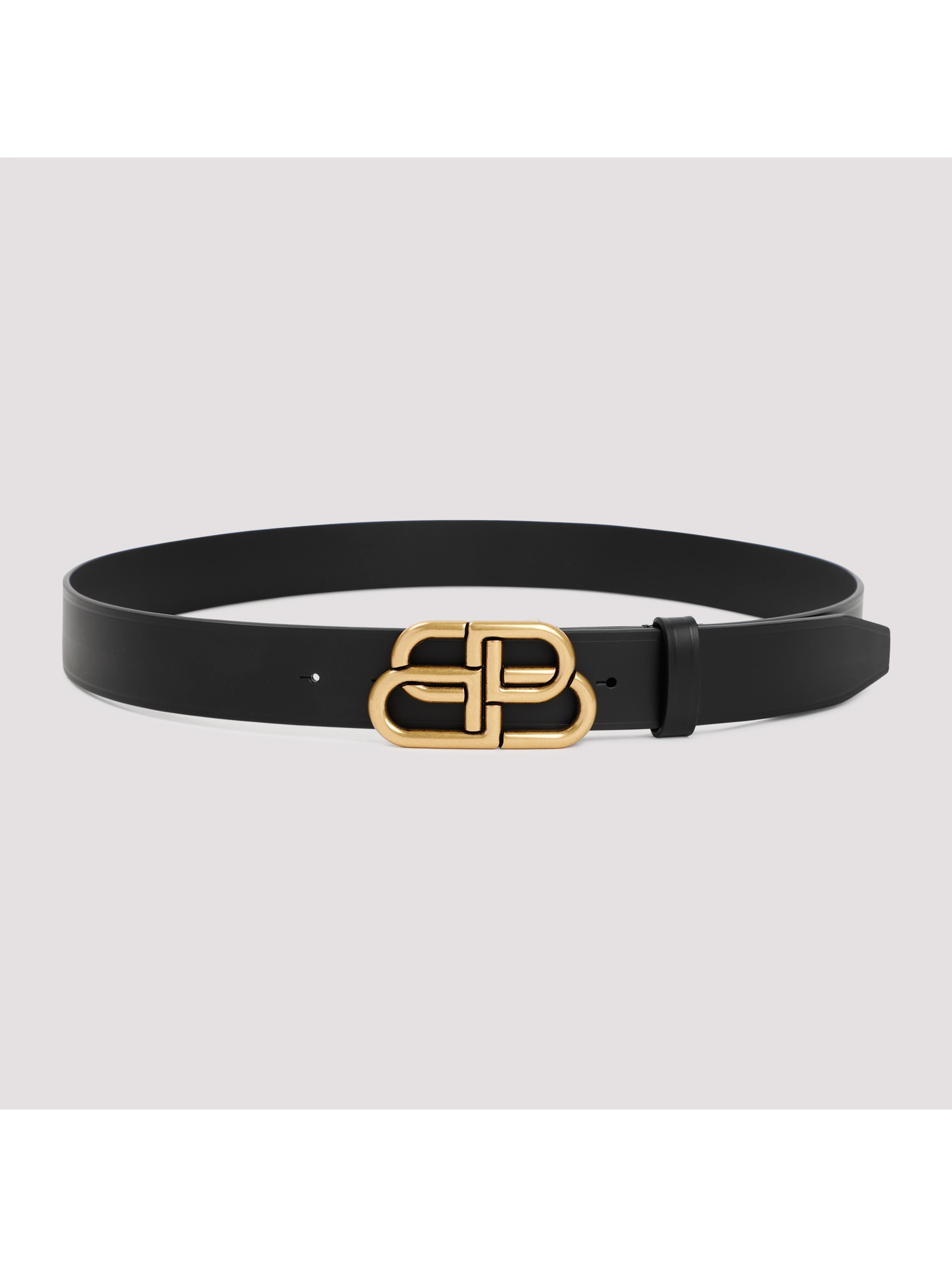 Balenciaga Leather BB Belt