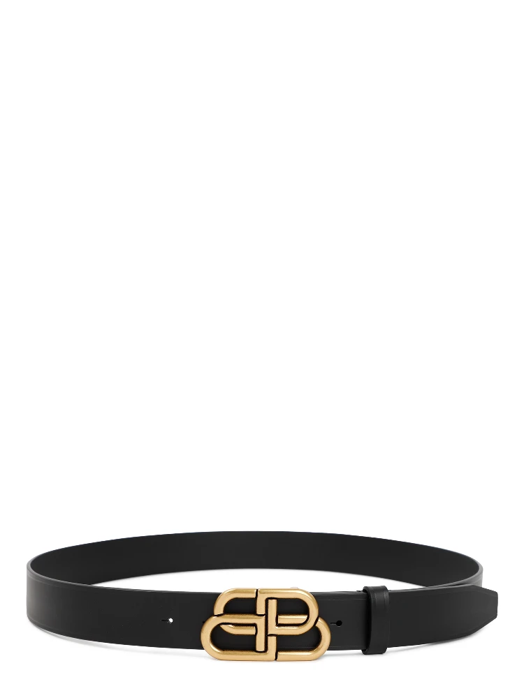 Balenciaga Leather BB Belt alternative