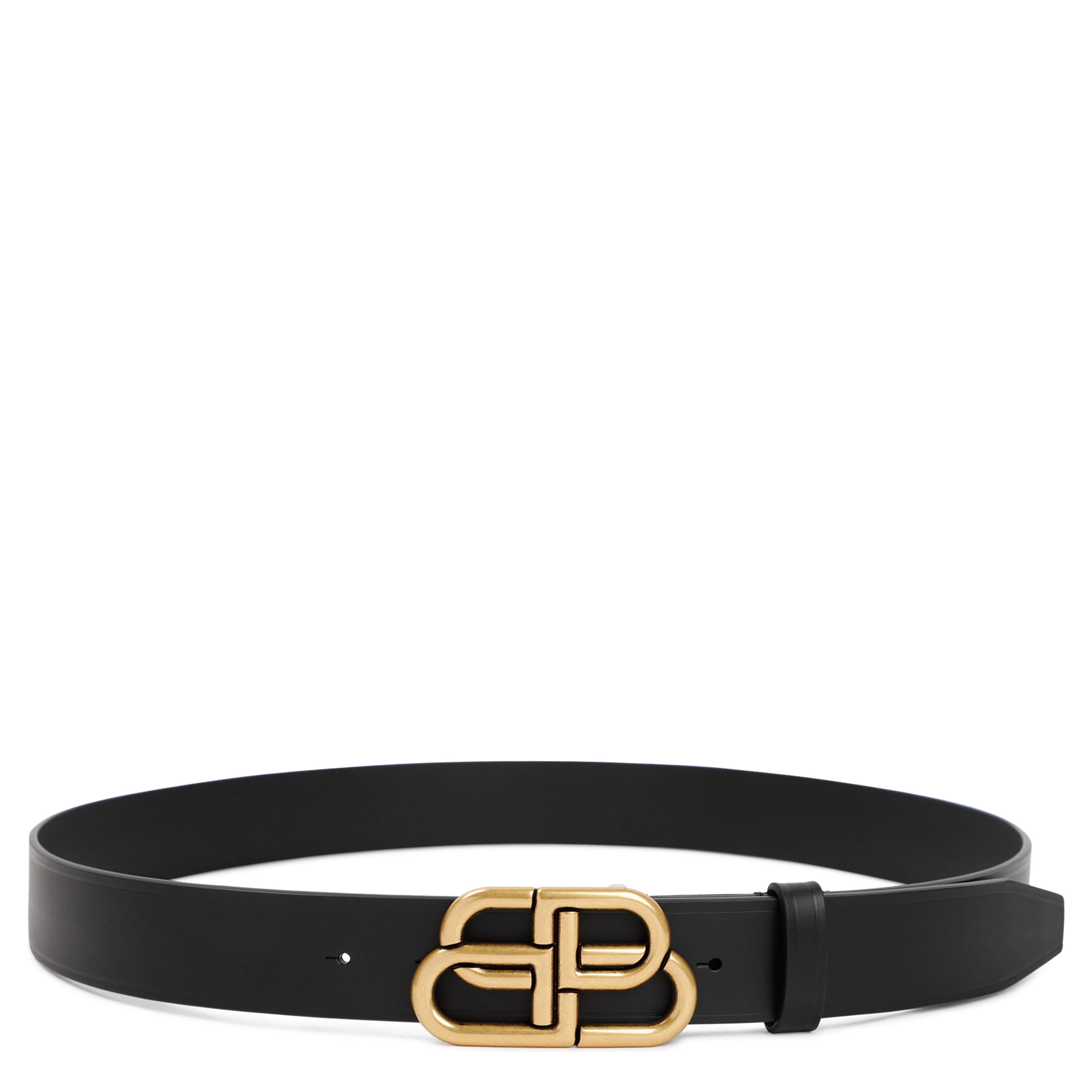 Balenciaga Leather BB Belt