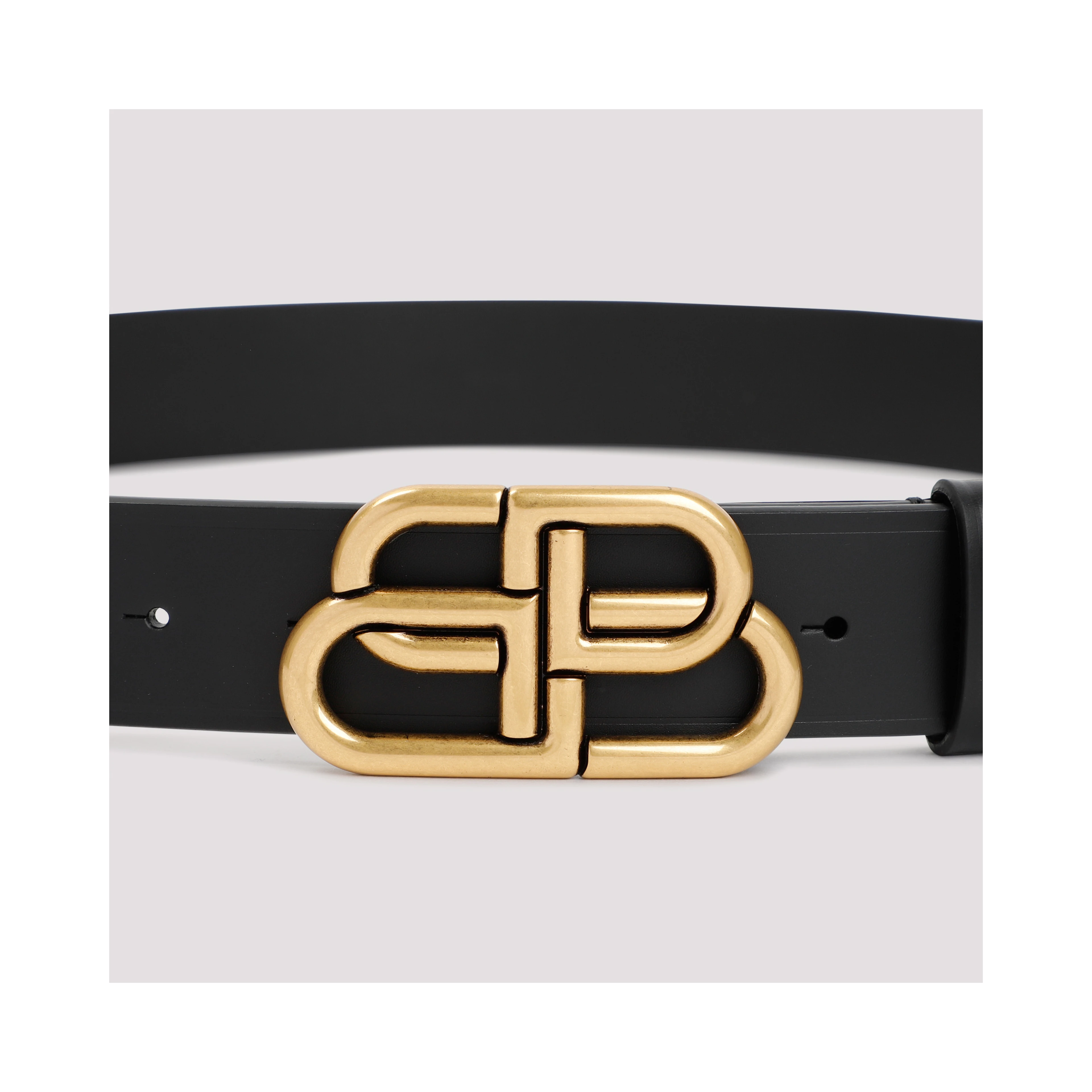 Balenciaga Leather BB Belt