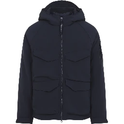 Cp Company Shell Padded Hooded Lens Jacket