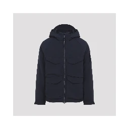 Cp Company Shell Padded Hooded Lens Jacket
